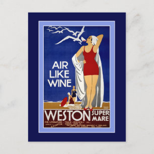 Vintage England Travel Postcard