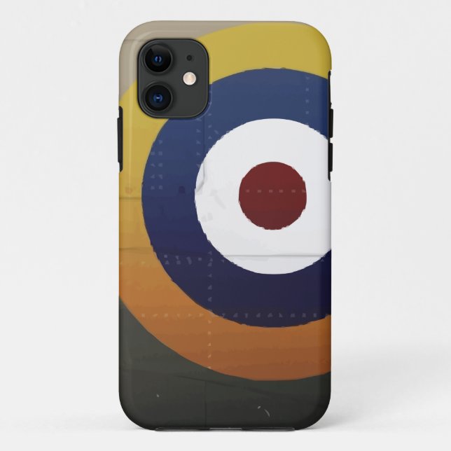 Vintage english aircraft roundel Case-Mate iPhone case (Back)