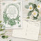 Vintage Engraved Irish Blessing with Floral Frame