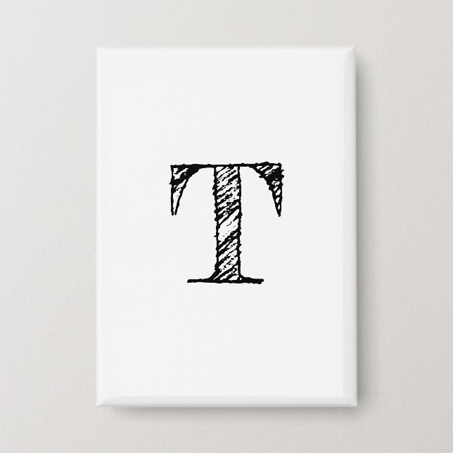 Vintage Engraved Monogram  (Front)