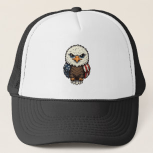Vintage Engraved Patriotic Baby Eagle Shirt_1 Trucker Hat