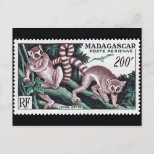 Vintage Engraved Stamp Postcard