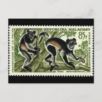 Vintage Engraved Stamp Postcard
