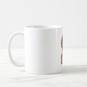 Vintage Engraving Beagle Puppy Vector Art_1 Coffee Mug
