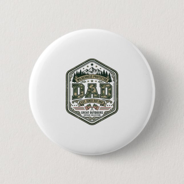 Vintage Engraving Dad Mountain Badge Shirt Design_ (Front)