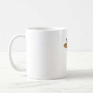 Vintage Engraving Peeking Giraffe Shirt Design_1 Coffee Mug