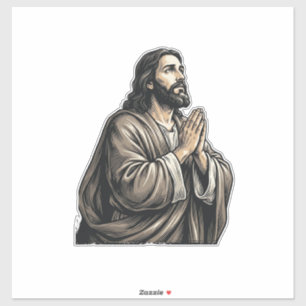 Vintage Engraving Praying Man Religious Shirt Desi