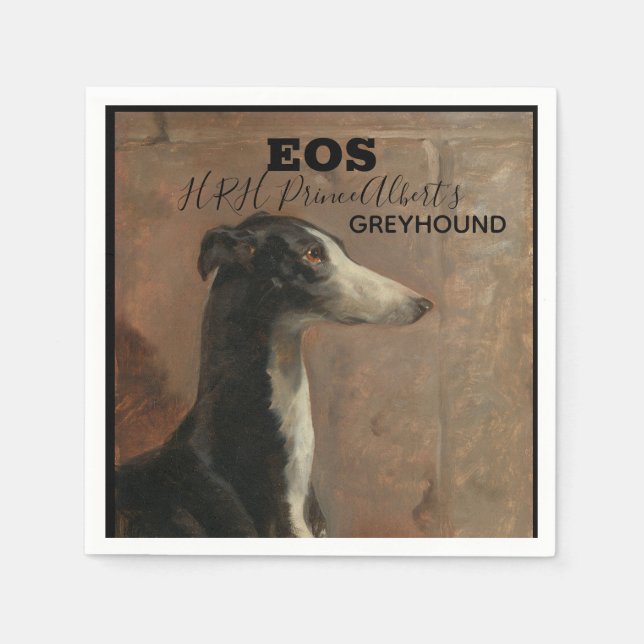 Vintage Eos Thomas Musgrave Joy Napkin (Front)