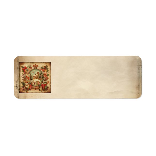 Vintage Ephemera Address Labels (Front)