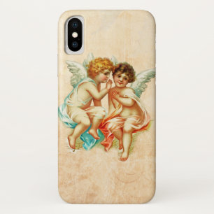 Vintage Ephemera Angel Cherubs Illustration Case-Mate iPhone Case