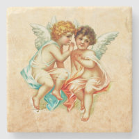 Vintage Ephemera Angel Cherubs Illustration