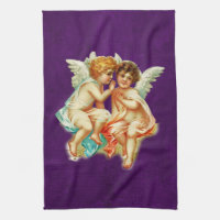 Vintage Ephemera Angel Cherubs Illustration