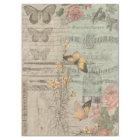 Vintage Ephemera & Butterflies Shabby Chic