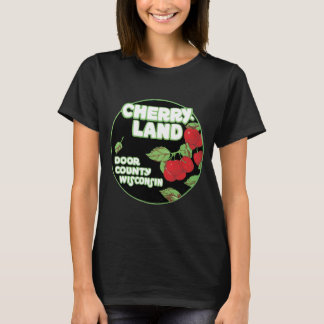 Vintage Ephemera, Cherryland Door County Wisconsin T-Shirt