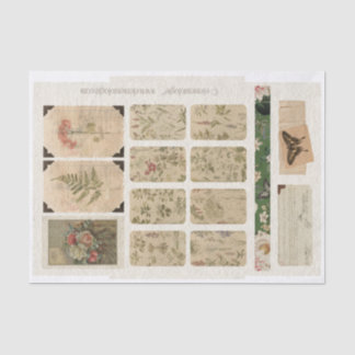 Vintage Ephemera No.2 Tissue Paper