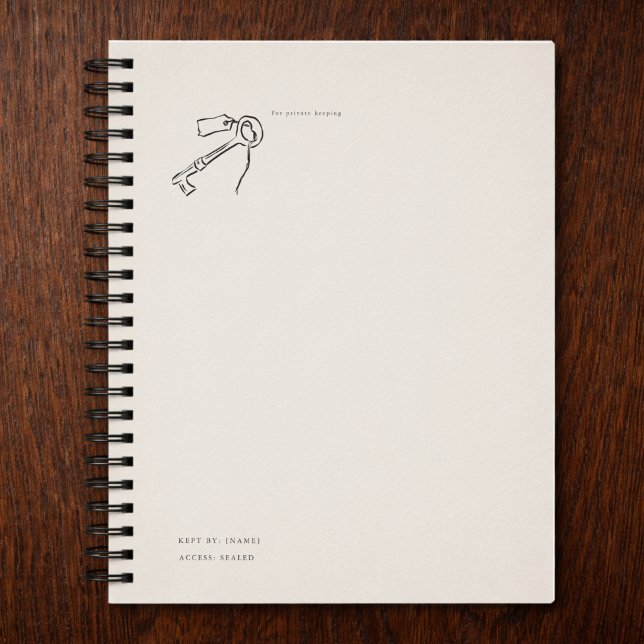 Vintage Epistolary Aesthetic Sealed Key Planner (Creator Uploaded)