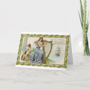 Vintage Erin Go Bragh St. Patrick's Day Card