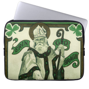 Vintage - Erin Go Bragh - St. Patrick's Greetings Laptop Sleeve