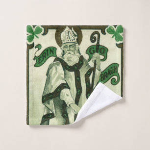 Vintage - Erin Go Bragh - St. Patrick's Greetings Wash Cloth