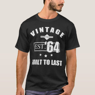 Vintage Est. 1964 60th Birthday T-Shirt