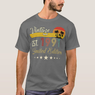 Vintage Est 1991 Limited Edition Birthday T-Shirt