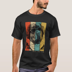 Vintage Estrela Mountain Dog Mum Dad Kids Men Wome T-Shirt