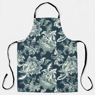 Vintage ethnic floral seamless pattern. folkloric apron