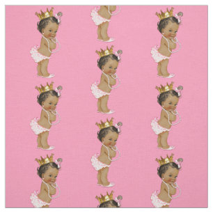 Vintage Ethnic Little Princess Fabric