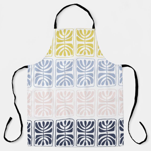Vintage ethnic seamless  apron (Front)