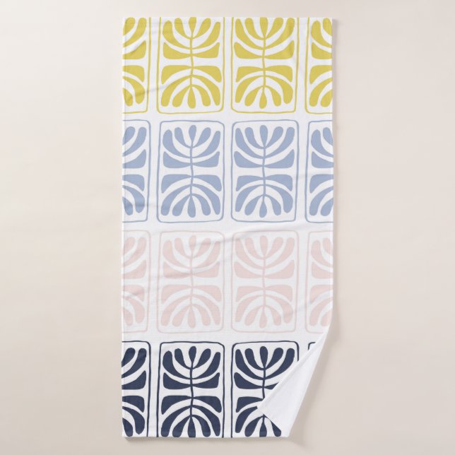 Vintage ethnic seamless  bath towel (Bath Towel)