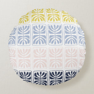 Vintage ethnic seamless  round cushion