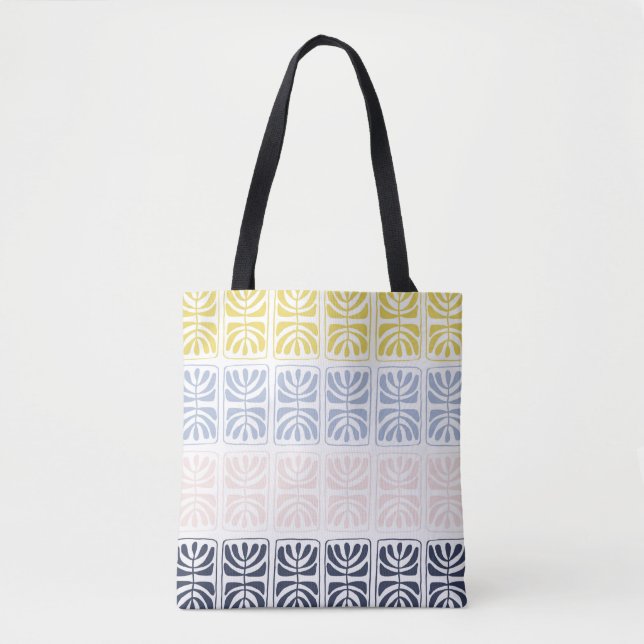 Vintage ethnic seamless  tote bag (Front)