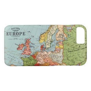 Vintage Europe 20th Century Bacon's Standard Map Case-Mate iPhone Case