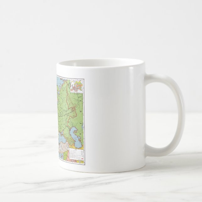 Vintage Europe 20th Century General Map Coffee Mug (Right)