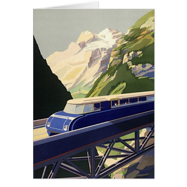 Vintage Europe Rail Travel (Front)
