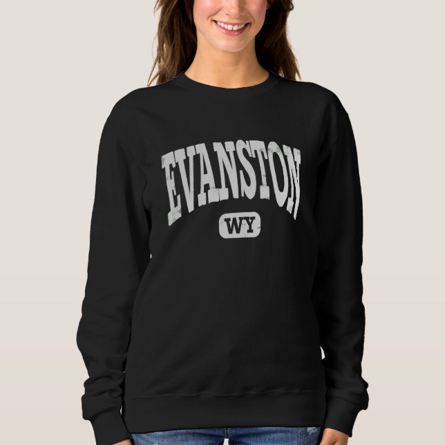 Vintage Evanston Wyoming Sweatshirt (Front)