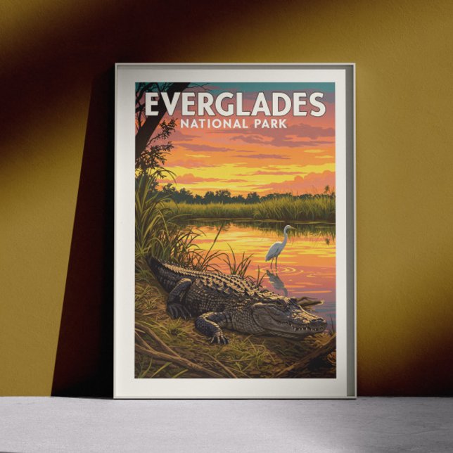 Vintage Everglades National Park Poster (Creator Uploaded)