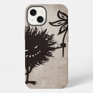 Vintage Evil Bug Gives Flower Protective iPhone 13 Case