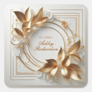 Vintage Ex Libris Sticker