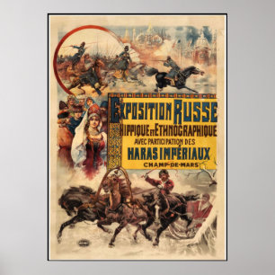 Vintage "Exposition Russe" Poster