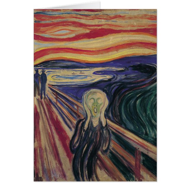 Vintage Expressionism, The Scream by Edvard Munch (Front)