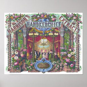 Vintage Extracts Ad Poster