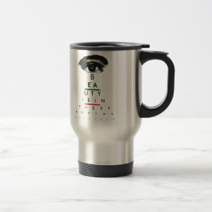 Vintage Eye Chart Gifts Travel Mug