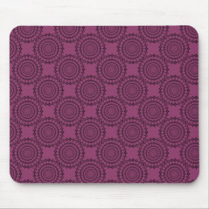 Vintage Fab Mousepad, Burgundy Mouse Pad