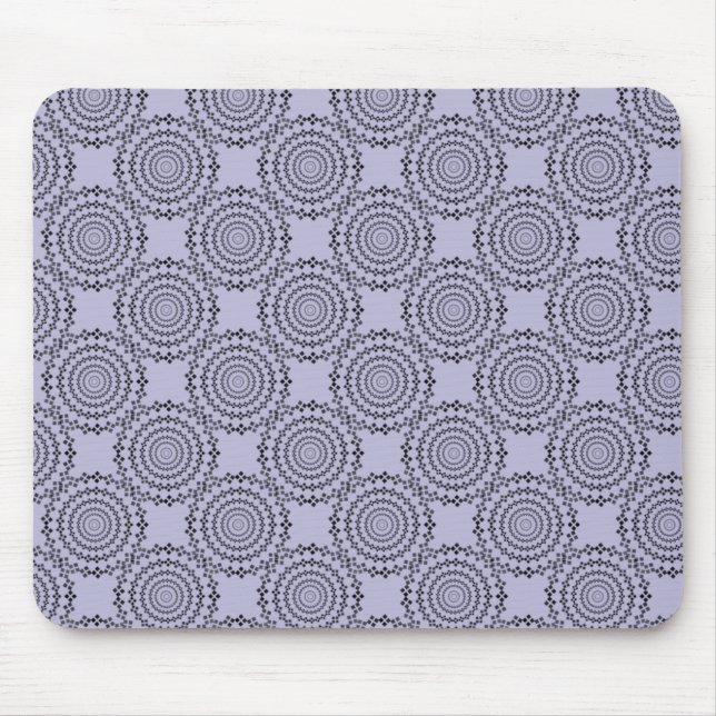 Vintage Fab Mousepad, Lilac Mouse Pad (Front)