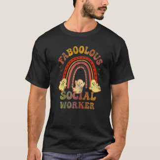 Vintage FABOOLOUS SOCIAL WORKER Costume This Is My T-Shirt