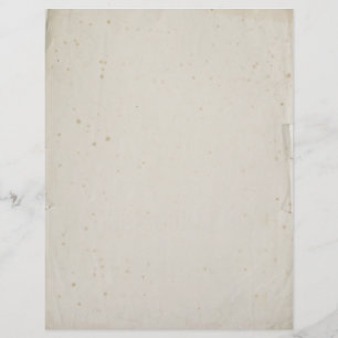 Vintage Faded Blank Book Leaves Letterhead