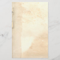 Vintage Faded Old Book End Paper Stationery