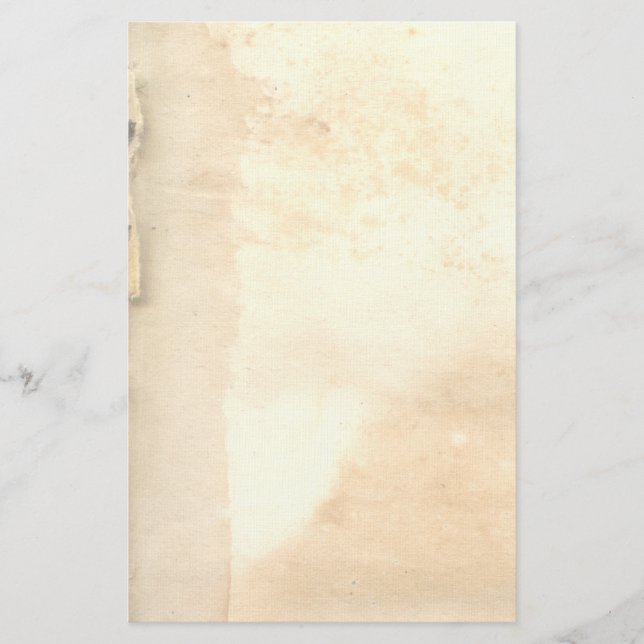 Vintage Faded Old Book End Paper Stationery (Front)