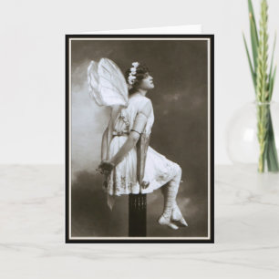 Vintage Faerie photo - Greeting Card